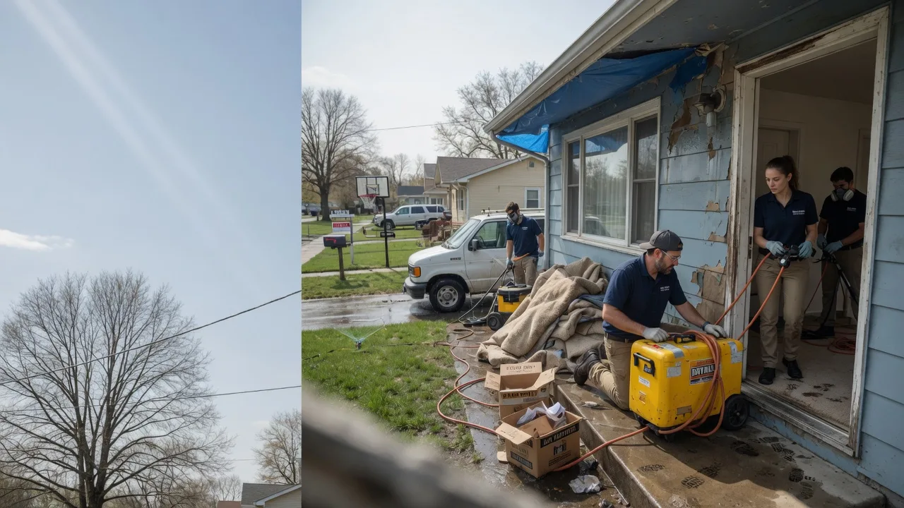 Basement Flood Cleanup in Upper Sandusky, OH near me